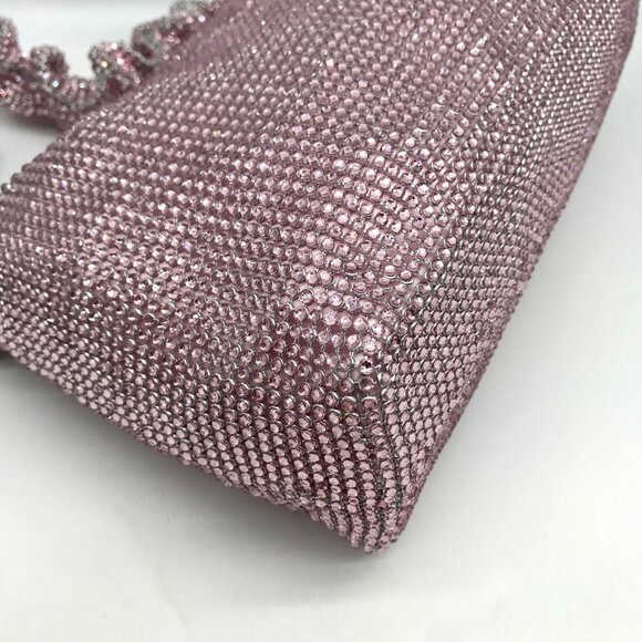 I.N.C. International Concepts Pink Dogwo Mesh Scrunch Shoulder Bag - Picture 6 of 11